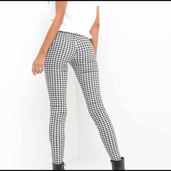 Bytyse Checkered Pattern Pants - Picture 2 of 6